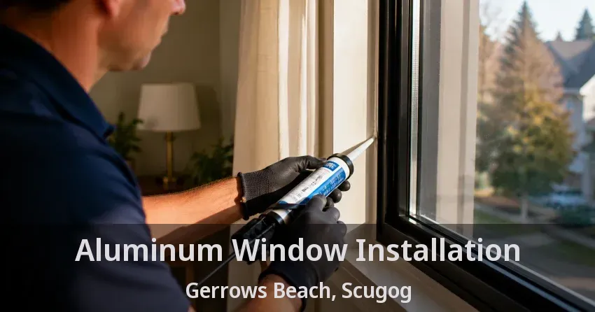 Aluminum Window Installation Gerrows Beach, Scugog - ON