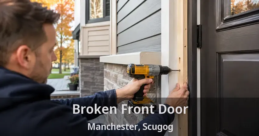 Broken Front Door Manchester, Scugog - ON