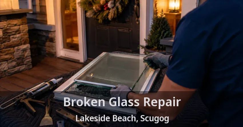 Broken Glass Repair Lakeside Beach, Scugog - ON