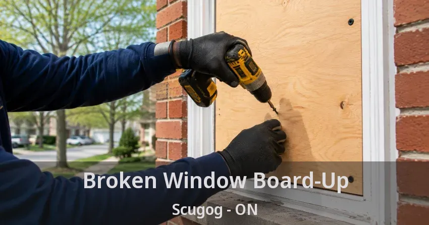 Broken Window Board-Up Scugog - ON