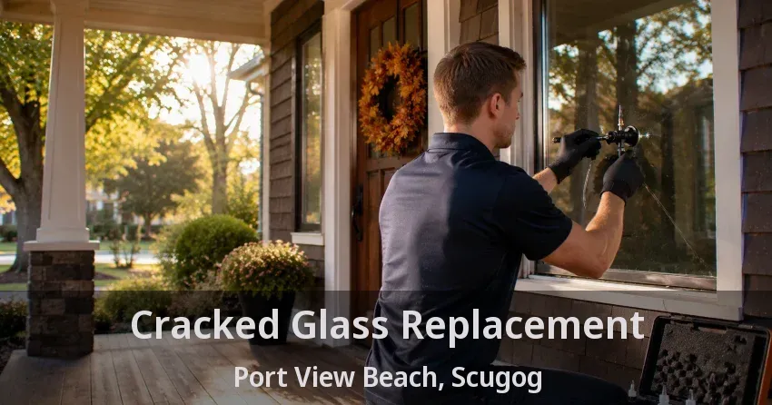 Cracked Glass Replacement Port View Beach, Scugog - ON