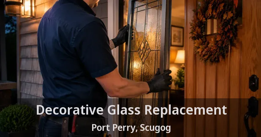Decorative Glass Replacement Port Perry, Scugog - ON