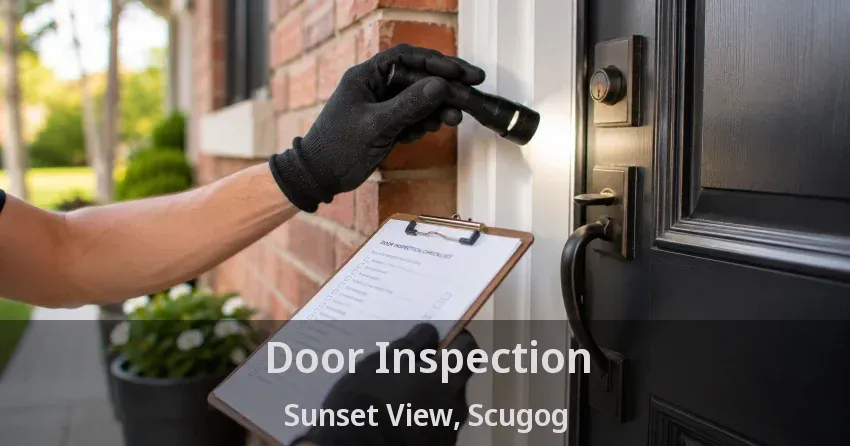 Door Inspection Sunset View, Scugog - ON