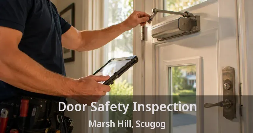 Door Safety Inspection Marsh Hill, Scugog - ON
