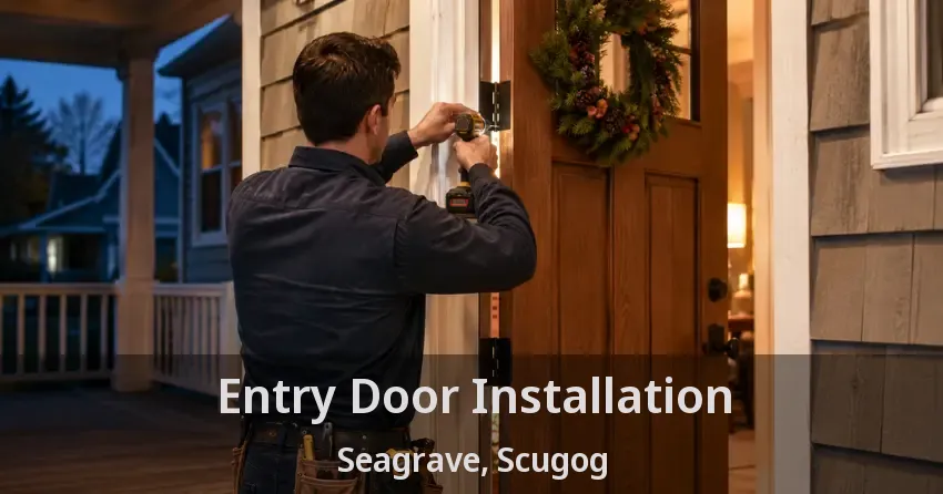 Entry Door Installation Seagrave, Scugog - ON