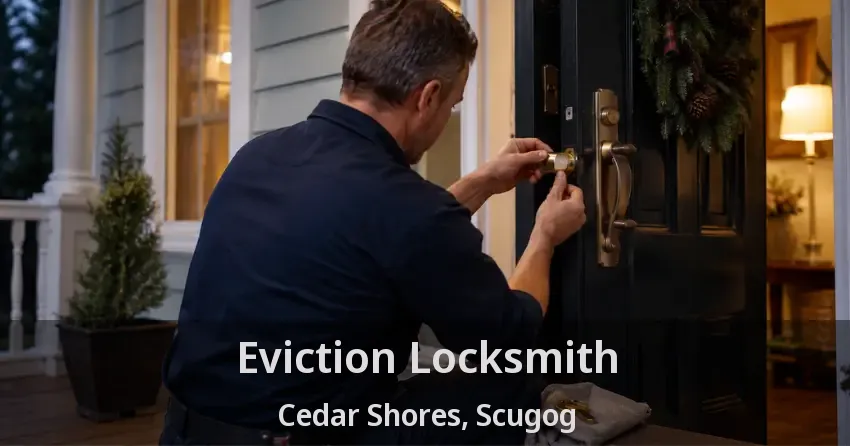 Eviction Locksmith Cedar Shores, Scugog - ON