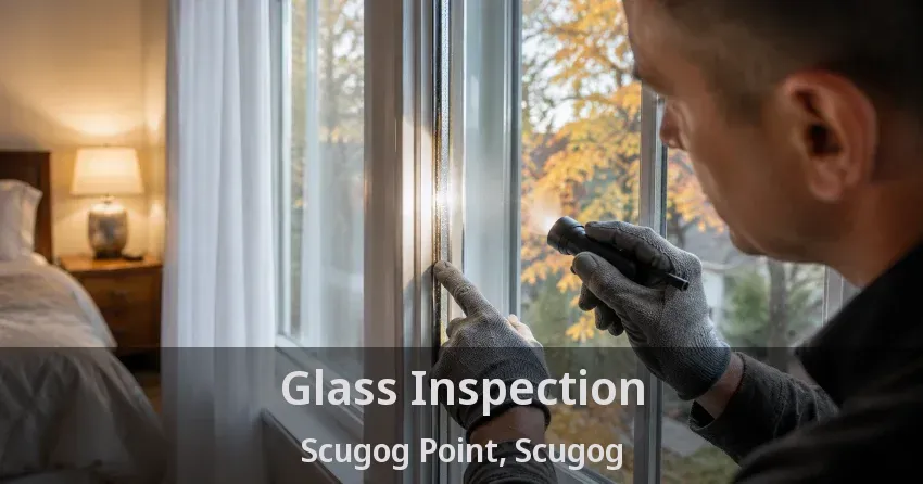 Glass Inspection Scugog Point, Scugog - ON