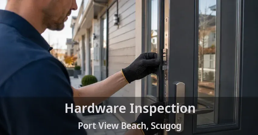 Hardware Inspection Port View Beach, Scugog - ON