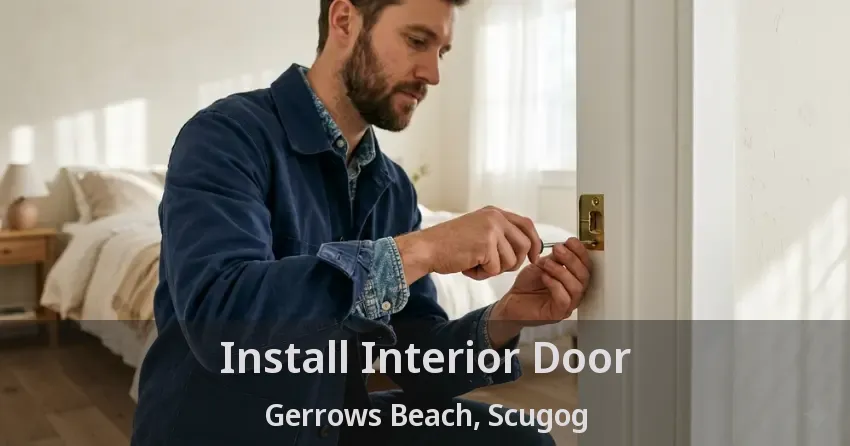 Install Interior Door Gerrows Beach, Scugog - ON
