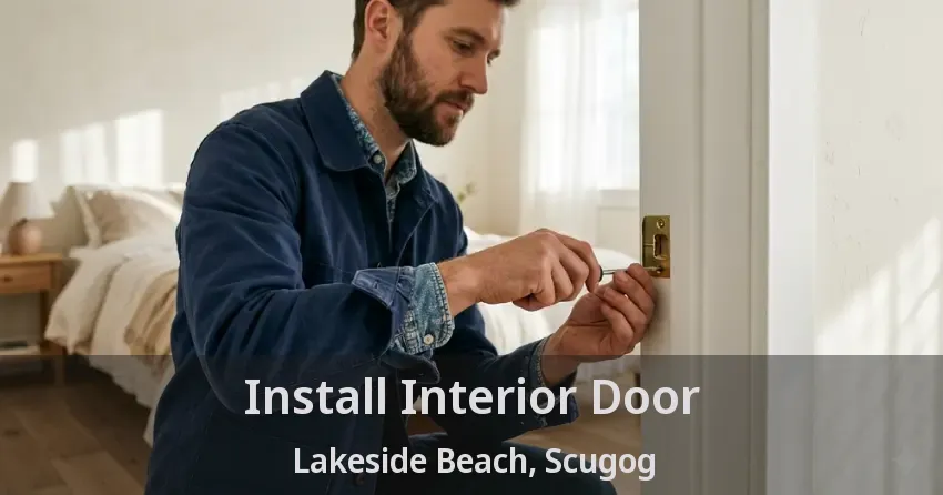 Install Interior Door Lakeside Beach, Scugog - ON