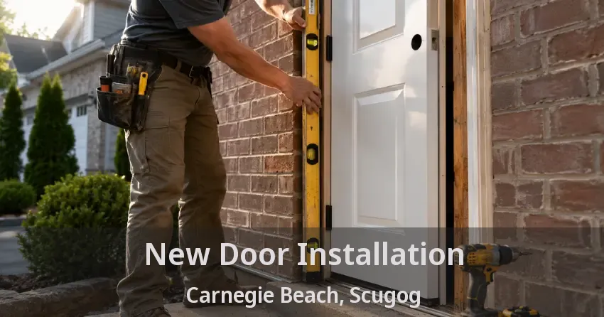 New Door Installation Carnegie Beach, Scugog - ON