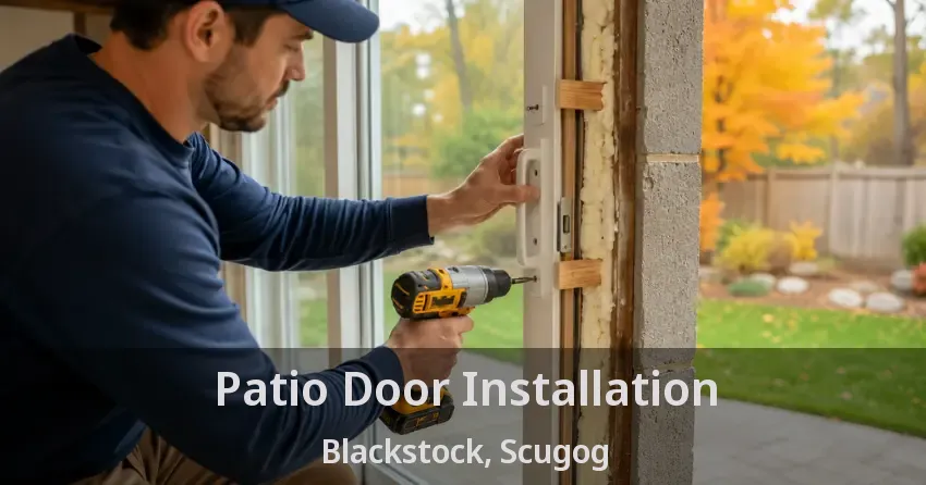 Patio Door Installation Blackstock, Scugog - ON