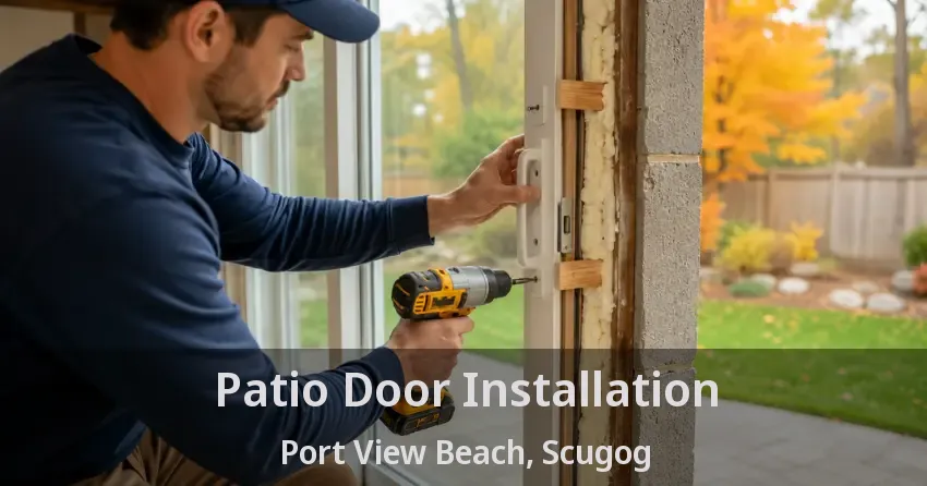 Patio Door Installation Port View Beach, Scugog - ON