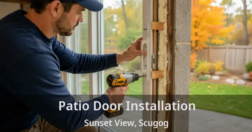 Patio Door Installation Sunset View, Scugog - ON