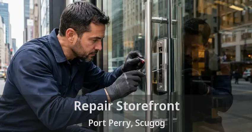 Repair Storefront Port Perry, Scugog - ON