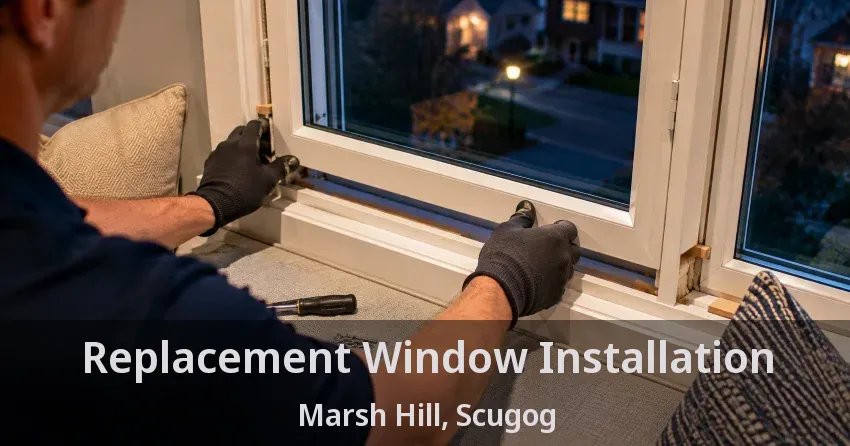 Replacement Window Installation Marsh Hill, Scugog - ON