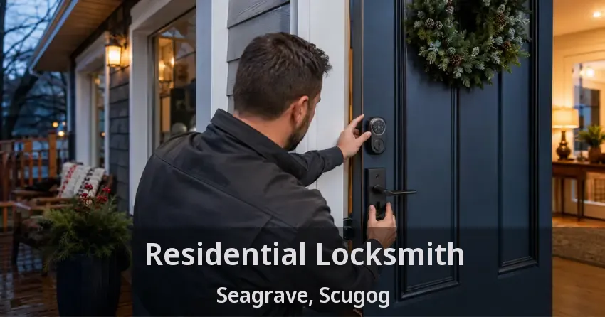 Residential Locksmith Seagrave, Scugog - ON