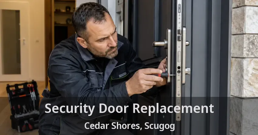 Security Door Replacement Cedar Shores, Scugog - ON