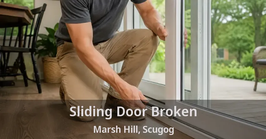 Sliding Door Broken Marsh Hill, Scugog - ON