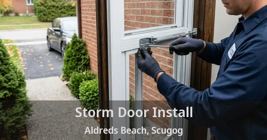 Storm Door Install Aldreds Beach, Scugog - ON