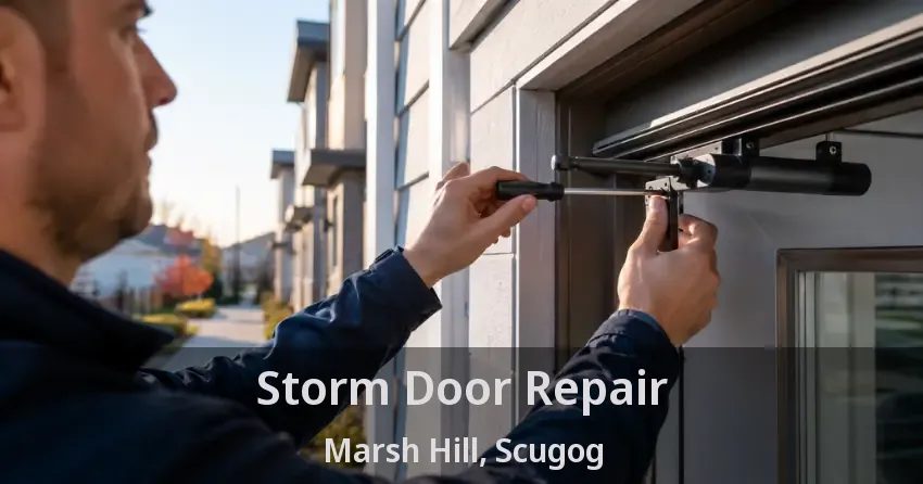 Storm Door Repair Marsh Hill, Scugog - ON