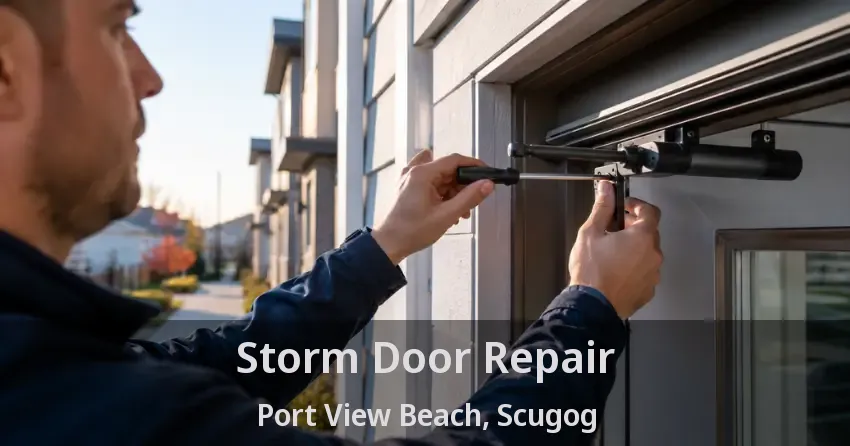 Storm Door Repair Port View Beach, Scugog - ON