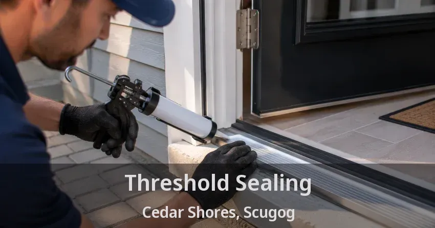 Threshold Sealing Cedar Shores, Scugog - ON