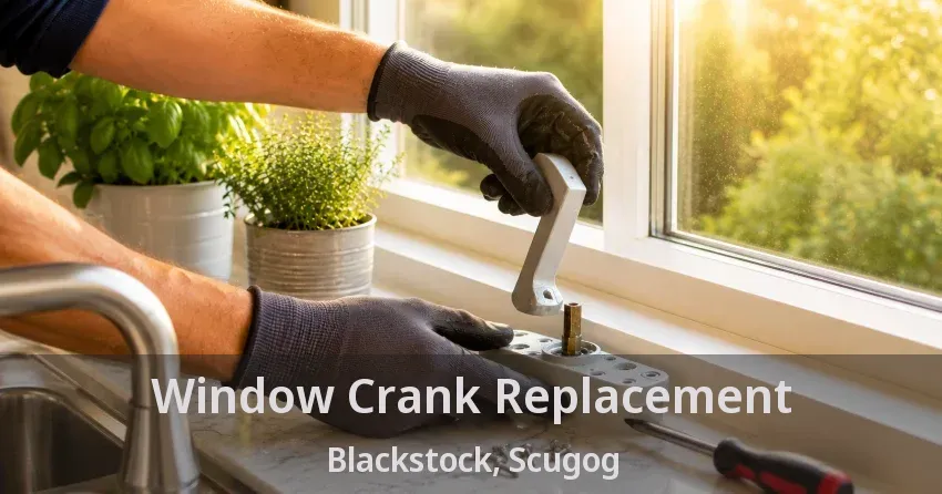 Window Crank Replacement Blackstock, Scugog - ON