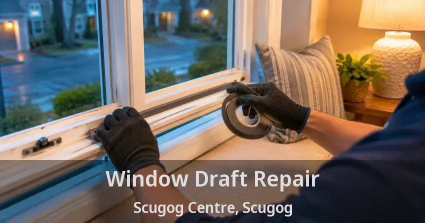 Window Draft Repair Scugog Centre, Scugog - ON