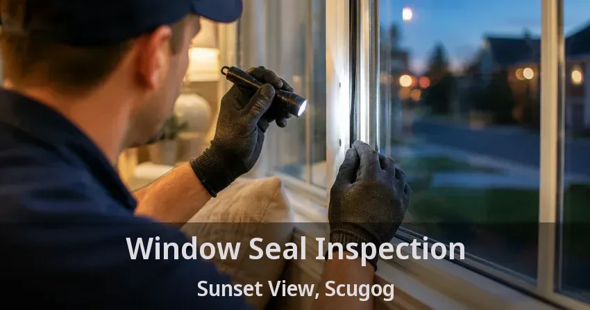 Window Seal Inspection Sunset View, Scugog - ON