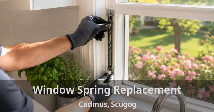 Window Spring Replacement Cadmus, Scugog - ON