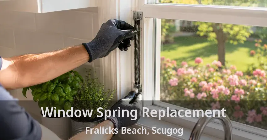 Window Spring Replacement Fralicks Beach, Scugog - ON