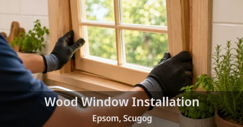 Wood Window Installation Epsom, Scugog - ON