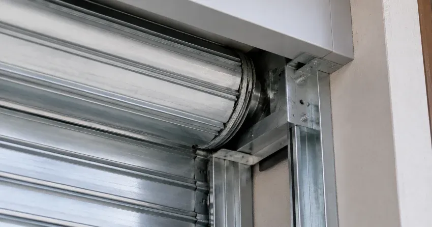 automatic storefront door technician servicing motor and sensor in Scugog