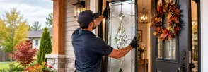 Decorative Glass Installation Sunset View, Scugog