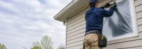 Temporary Window Covering Scugog